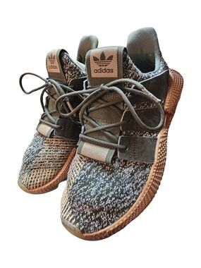 Adidas Prophere Olive Green Gum Sole Knit Sneakers Mens/Womens Size 7